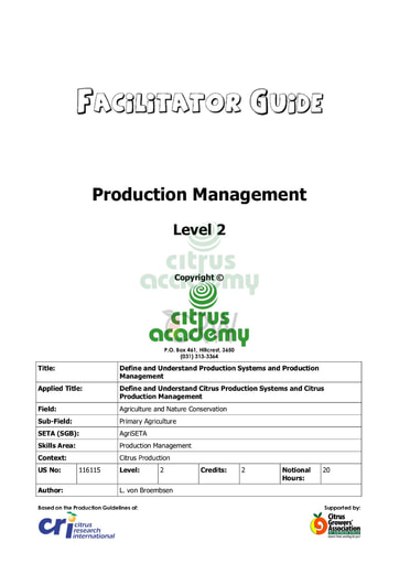 Facilitator Guide