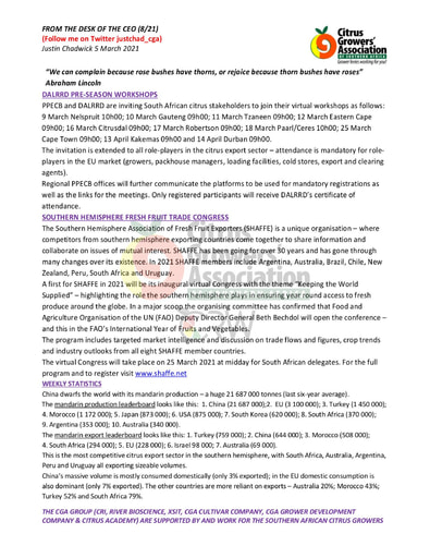 CGA - CEO Newsletter 08/2021 (05/03/21)