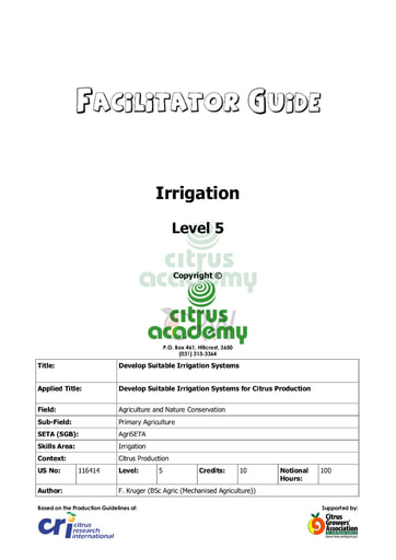 Facilitator Guide
