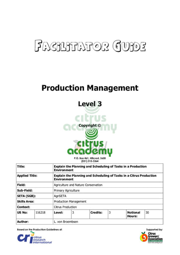 Facilitator Guide