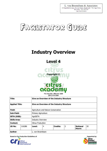 Facilitator Guide