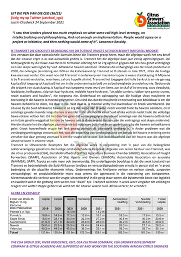 CGA - CEO Nuusbrief 36/2021 (24/09/21)