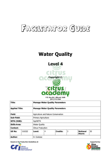 Facilitator Guide