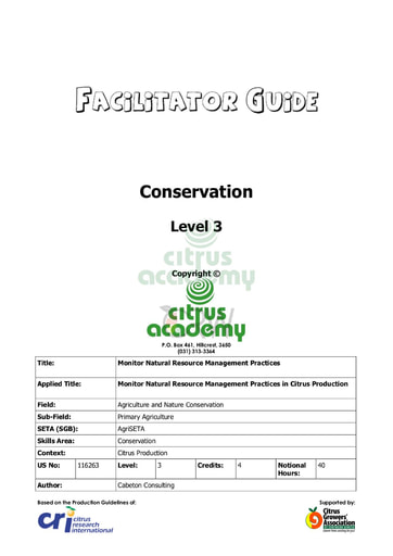 Facilitator Guide
