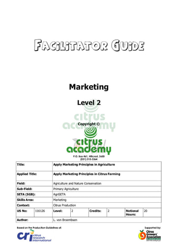 Facilitator Guide