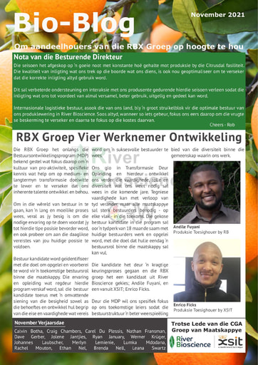 River Bioscience Bio-Blog 11/2021