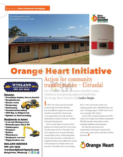 Orange Heart Initiative