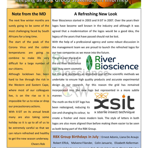 River Bioscience Bio-Blog 07/2020
