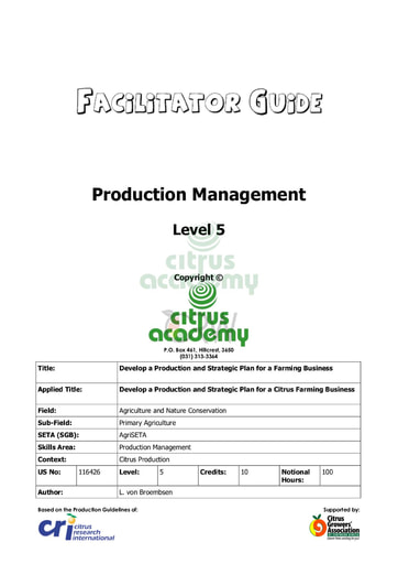 Facilitator Guide