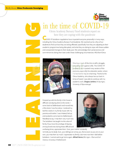 Learning in the time of COVID-19