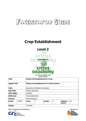 Facilitator Guide