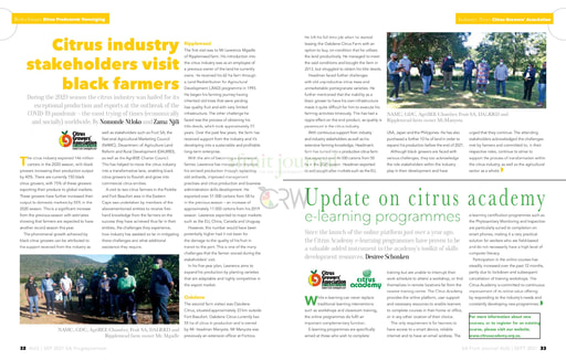Updated on citrus academy e-learning programmes