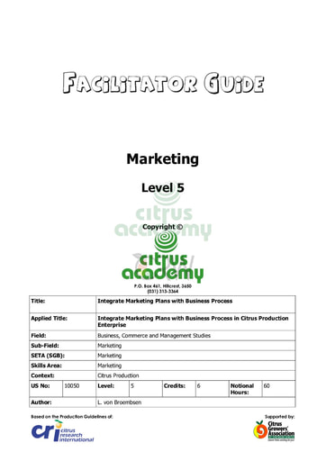 Facilitator Guide