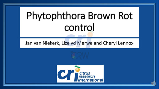 Brown Rot Control