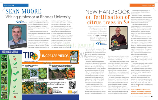 Sean Moore - Visiting professor at Rhodes University