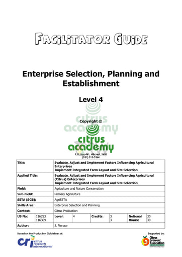 Facilitator Guide