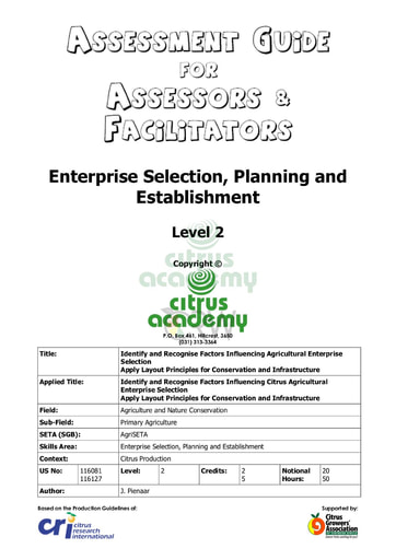 Assessment Guide for Assessors