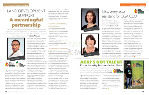 New executive assistant for CGA CEO